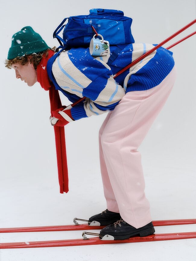 Taza Arabia Finland Moomin, diseño Muminek, verde