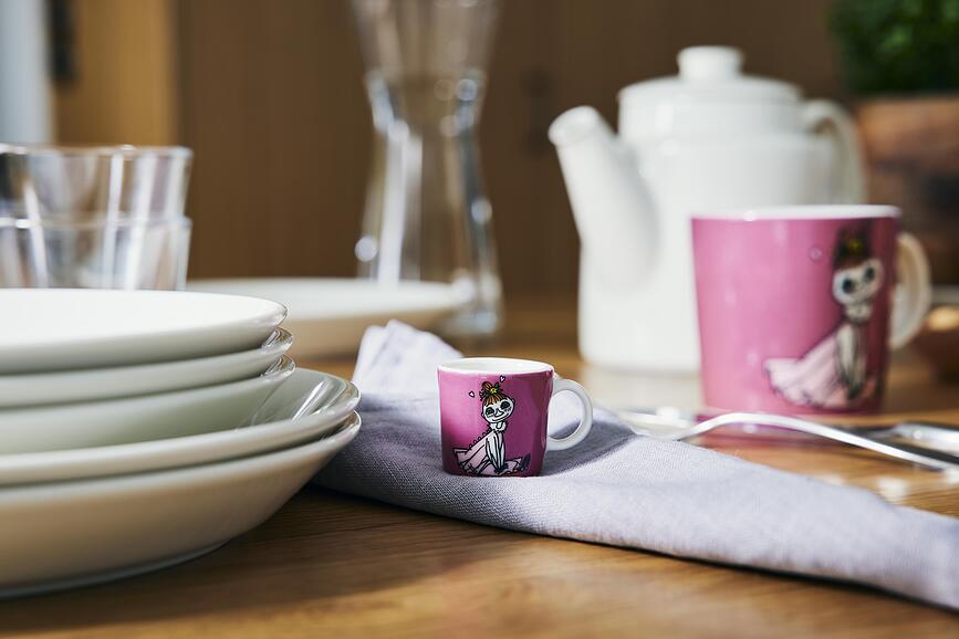 Tazas mini Arabia Finland Muminki Series 1, 6 unidades