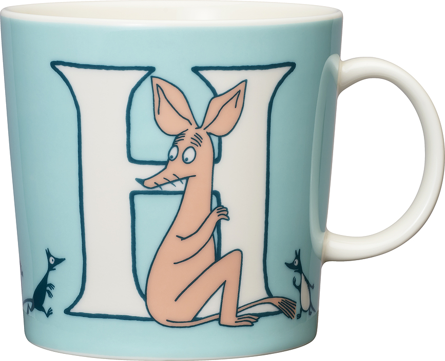 Tazza strutturata Arabia Finland ABC Mumin H 400 ml