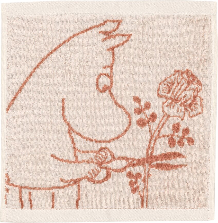 Toalla Arabia Finland Moomin 25 x 25 cm de algodón orgánico