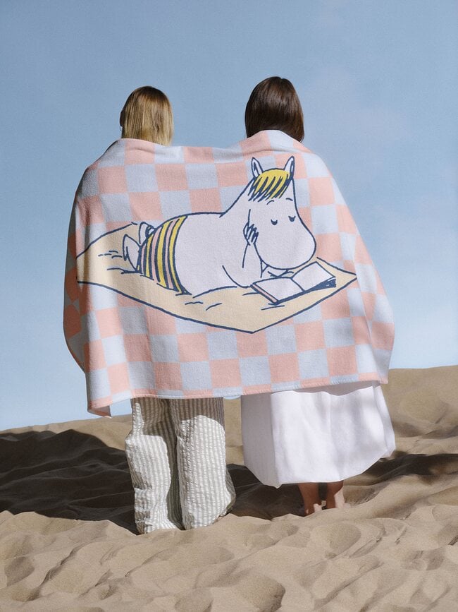 Toalla de Playa Moomin Snorkmaiden, 90 x 150 cm, Arabia Finland