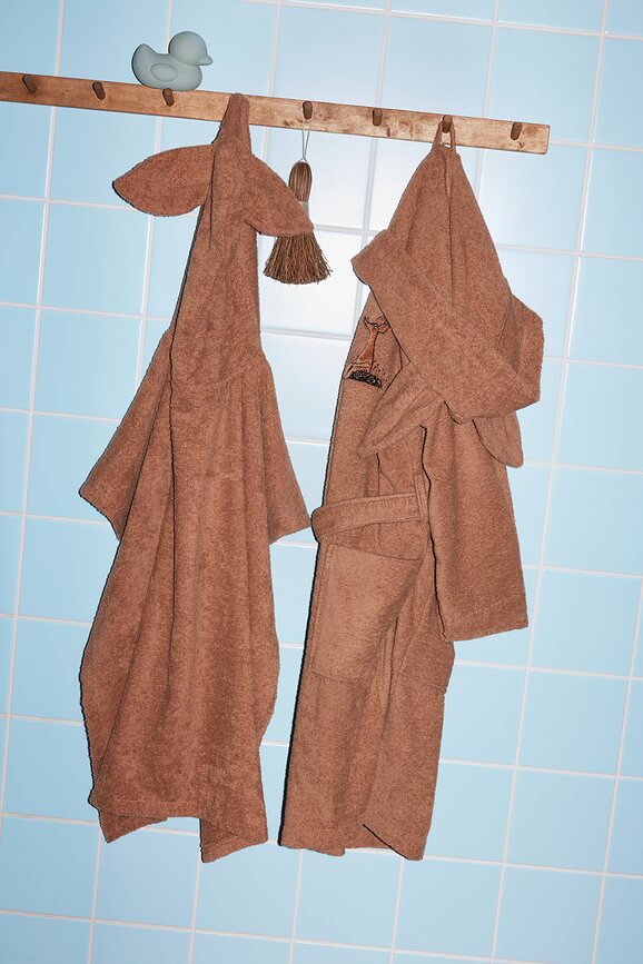 Toalla Infantil con Capucha Moomin, diseño Sniff