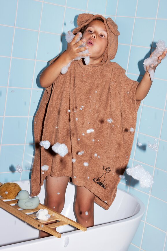 Toalla Infantil con Capucha Moomin, diseño Sniff