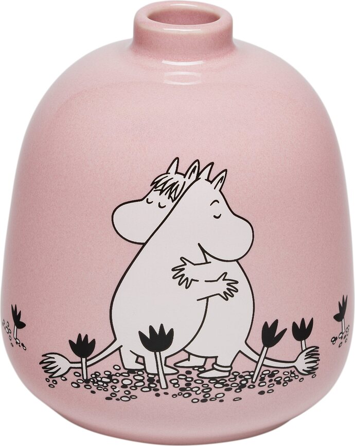 Vase Arabia Finland Moomin 'Love 30' 8,7 cm