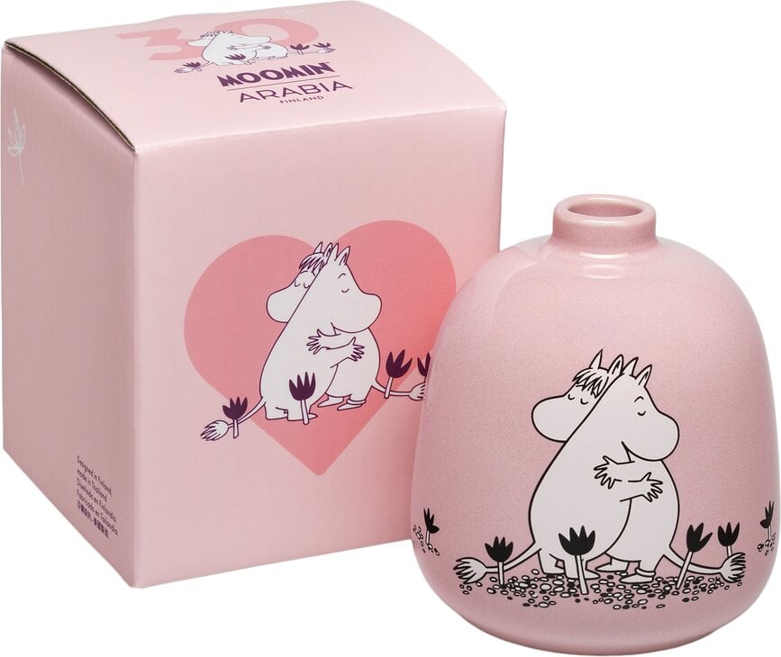 Vase Arabia Finland Moomin 'Love 30' 8,7 cm