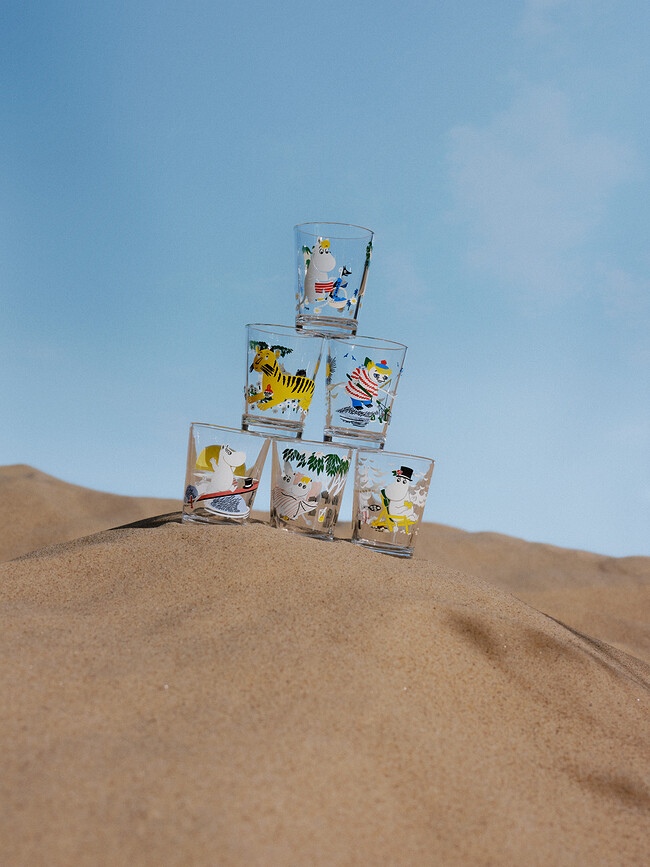 Vaso Moomin, diseño Mamá Mumin, Arabia Finland