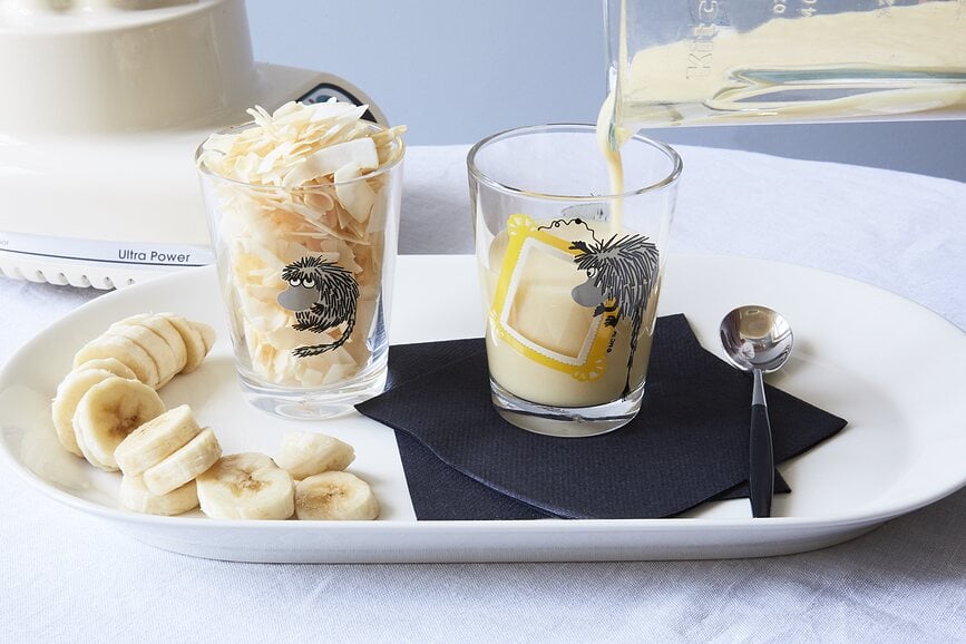 Vaso Moomin, diseño Mamá Mumin, Arabia Finland