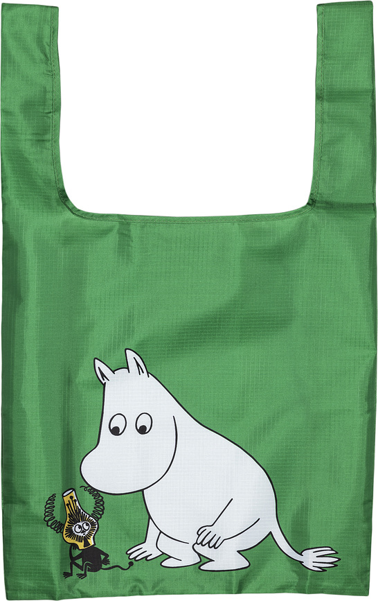 Zložljiva torba Arabia Finland Muminki Mumin zelena