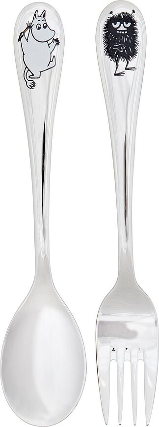 Arabia Finland Couverts pour enfant Moomin, Set 2 pièces