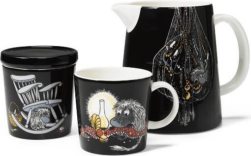 Jarra Moominhouse Moomin de Arabia Finland, con tapa cerámica