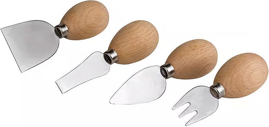 Juego de Utensilios para Queso con soporte Parma, Set de 5 piezas
