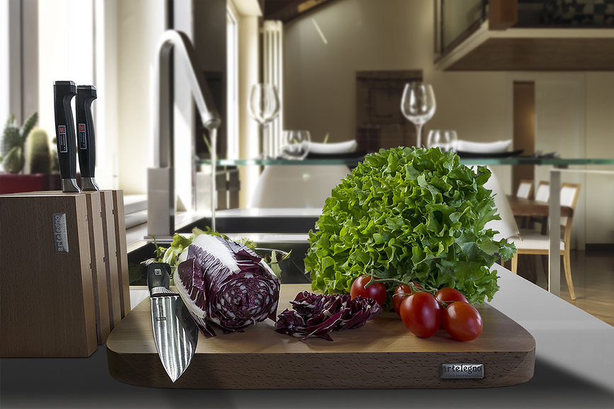 Siena Επιφάνεια Κοπής, 20 x 30 εκ., ξύλο καρυδιάς