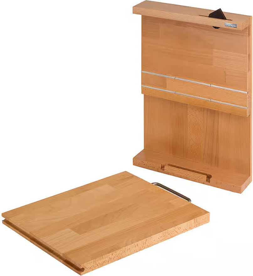 Stojak na noże Bologna 30 cm magnetyczny z deską 2 el.