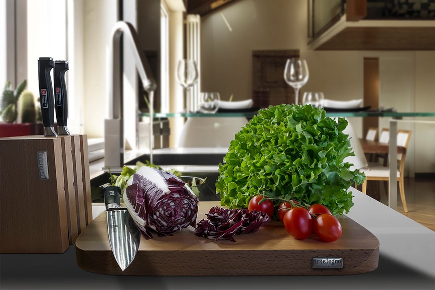 Tabla de Cortar de madera de nogal Siena, 20 x 30 cm