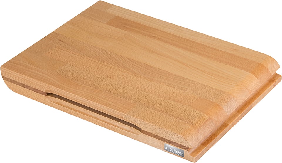 Torino Schneidebrett 30 x 40 cm aus Buche doppelseitig