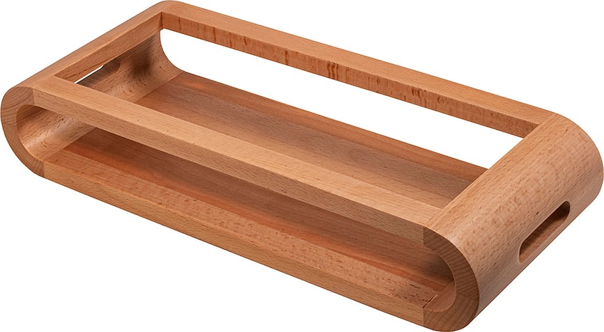 Vasd Serveerimiskandik 37 cm valmistatud pöögipuidust