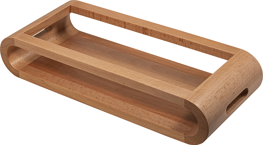 Vasd Serviertablett 37 cm aus Buche