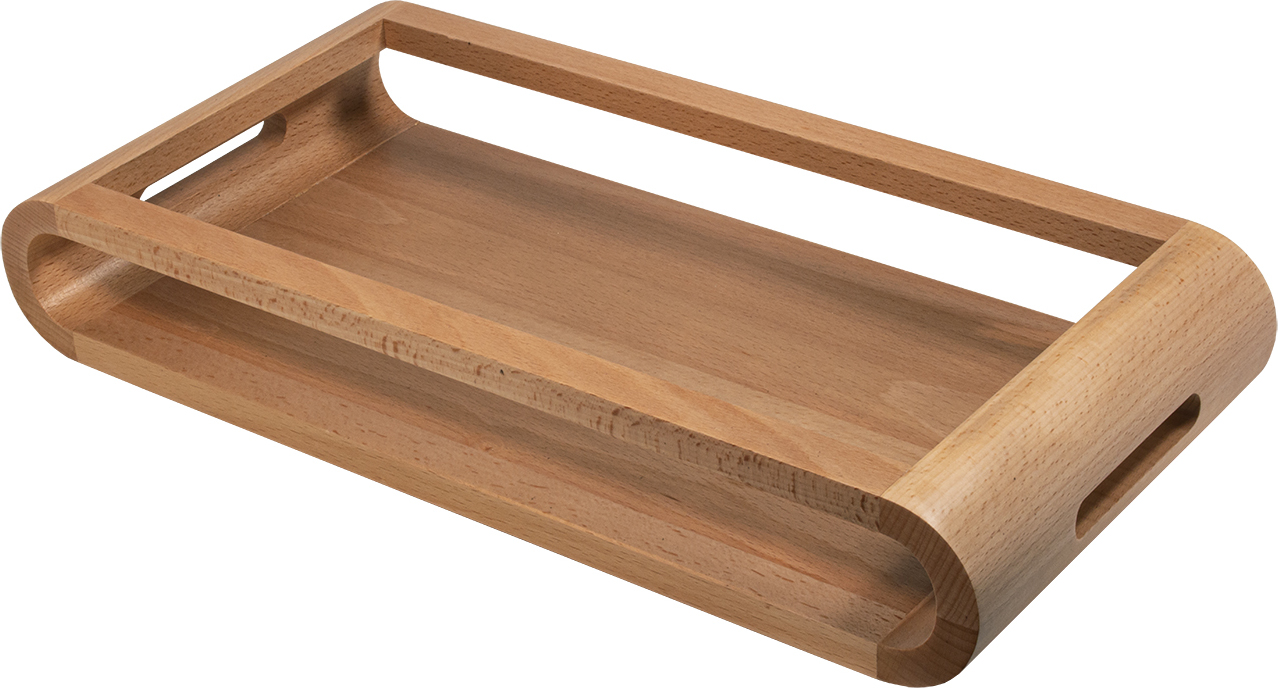Vasd Serviertablett 43 cm aus Buche