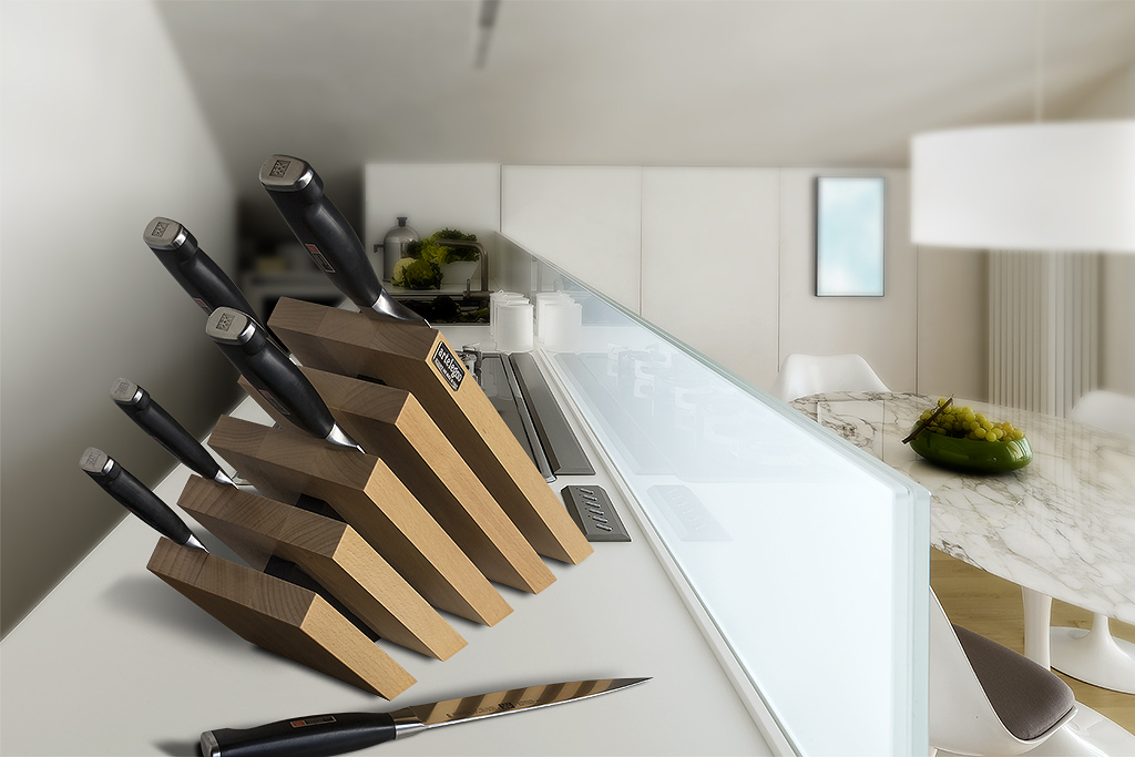 Artelegno Venezia Magnetic Knife Block 