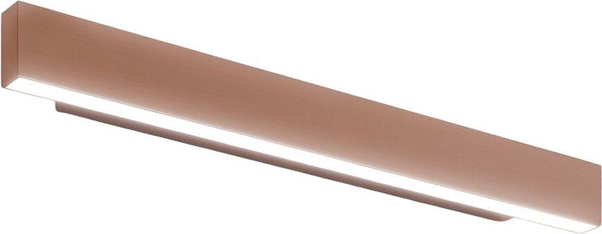 Aplique de pared de cobre cepillado A.24, 60 cm, 3000K