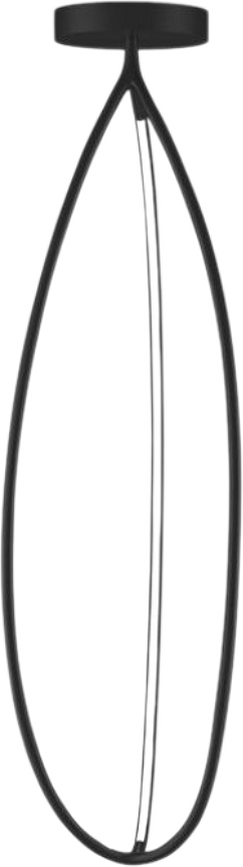 Arrival Κρεμαστό Φωτιστικό, 130 cm, μαύρο