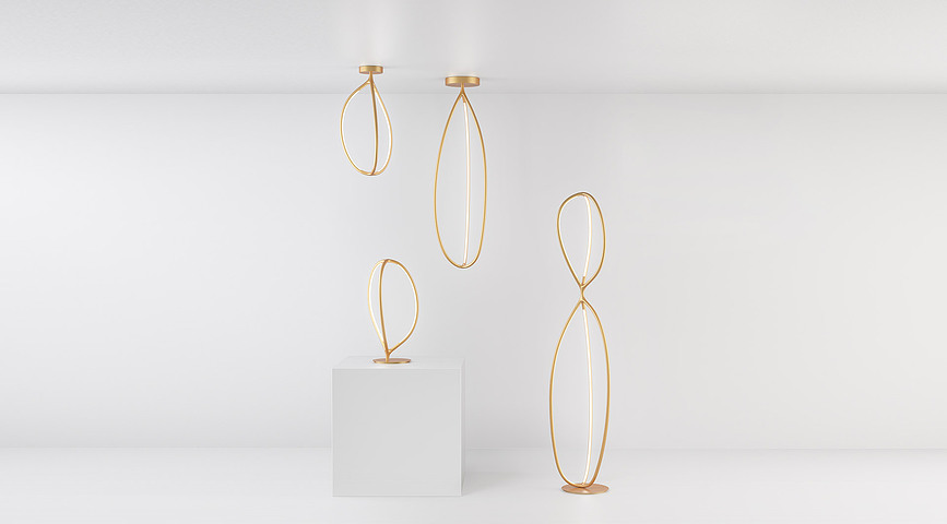 Arrival Stolna Lampa crna