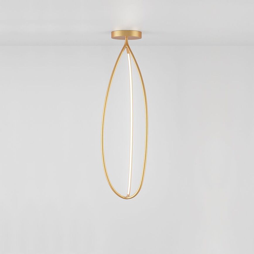 Arrival Viseća Lampa 130 cm zlatna