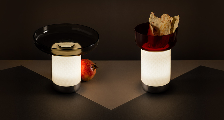 Bontà Stolna Lampa bežična 21,4 cm tirkizna