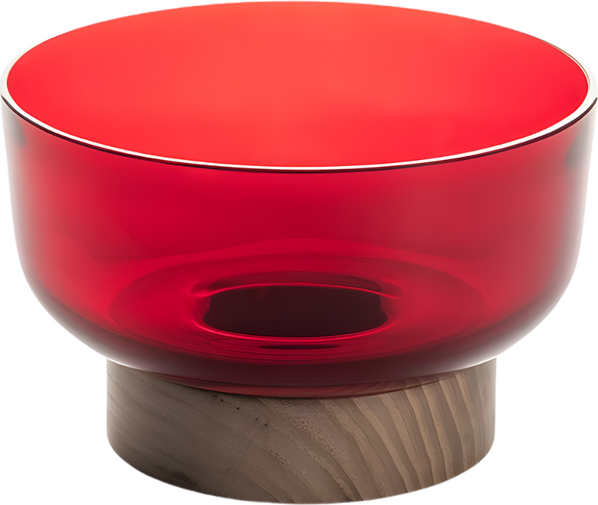 Cuenco decorativo Bontà, 18 cm, rojo