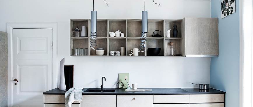 Decomposé Φωτιστικό Κρεμαστό, κόκκινο