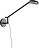 Demetra Micro LED 2700 K Seinalamp antratsiithall