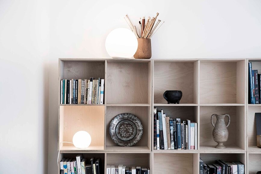 Dioscuri Lampe de Table 25 cm