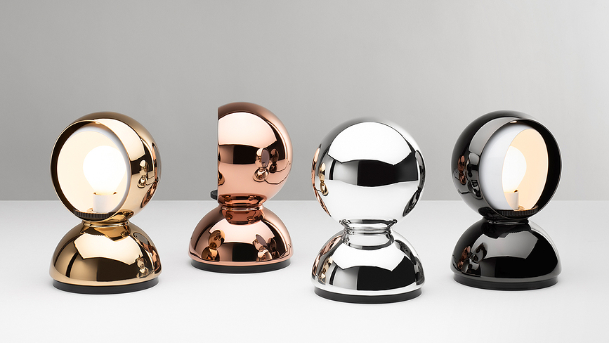 Eclisse Lampa stolna i zidna 18 cm bijela