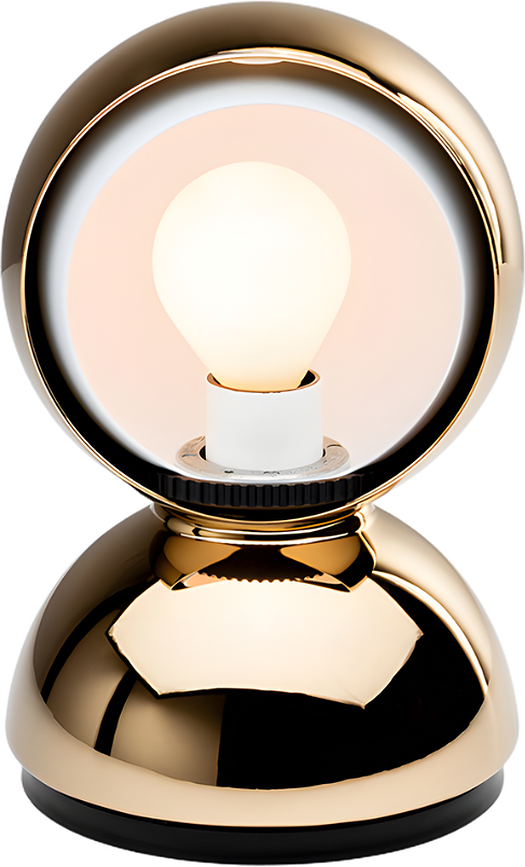 Eclisse PVD Φωτιστικό επιτραπέζιο και επιτοίχιο, 18 cm, χρυσό