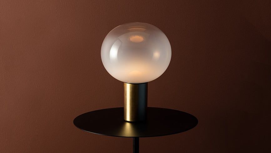 Laguna Lampe de Table, 37 cm, dorée
