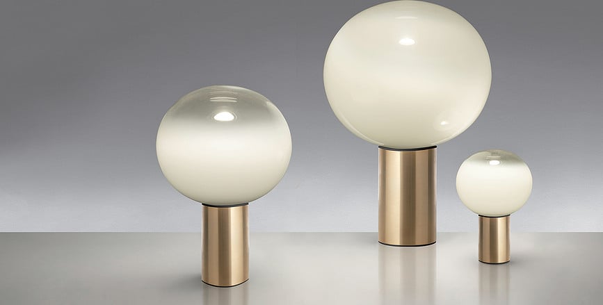 Laguna Lampe de Table, 37 cm, dorée