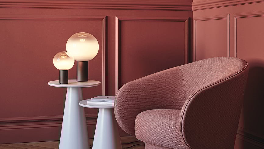 Laguna Stolna Lampa 16 cm zlatna