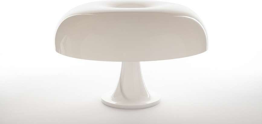 Lámpara de Mesa Nesso, 34 cm, blanca