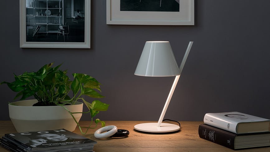 Lampe de Table, petite, blanche