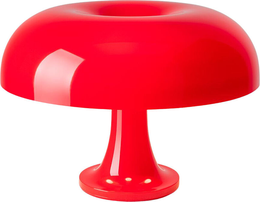 Nessino Lampe de Table, rouge