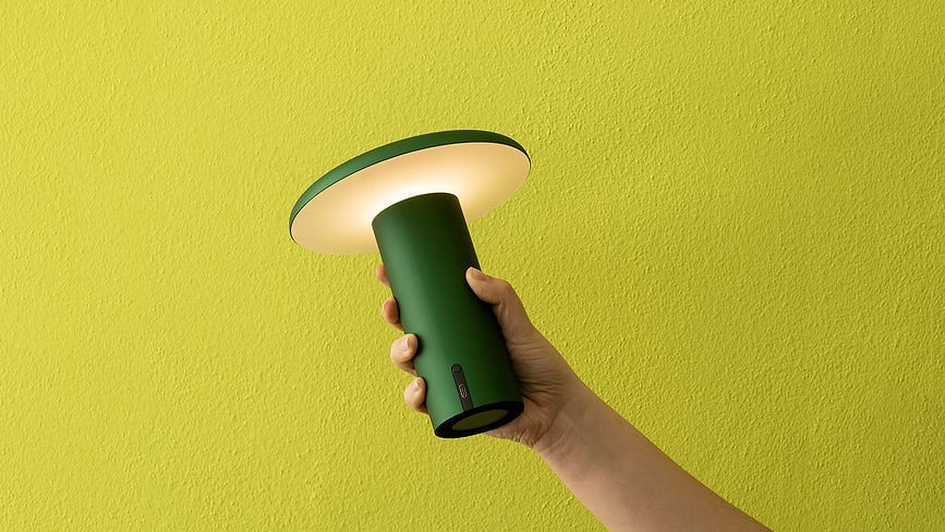 Takku Lampe de Table sans fil, verte