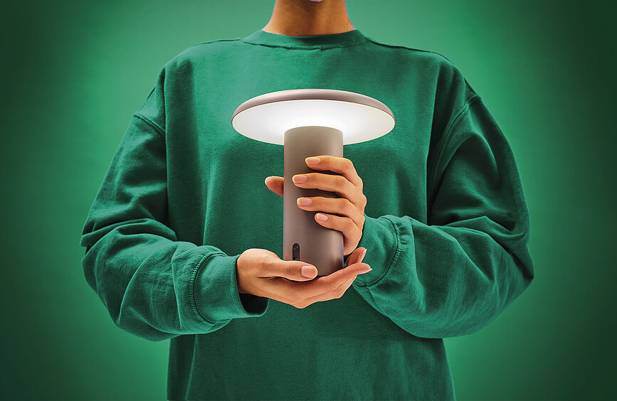 Takku Lampa namizna brezžična, zelena