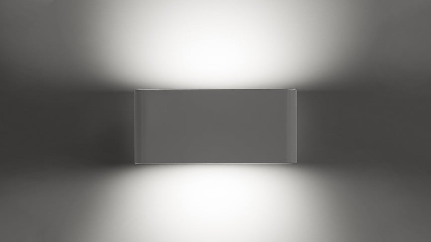 Two Flags Lampa zidna bijela