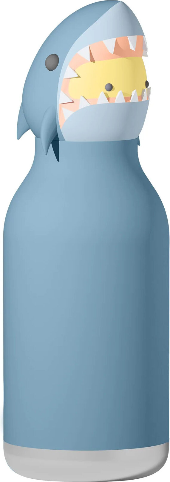 Bestie Animal Shark Thermosflasche mit Strohhalm 460 ml
