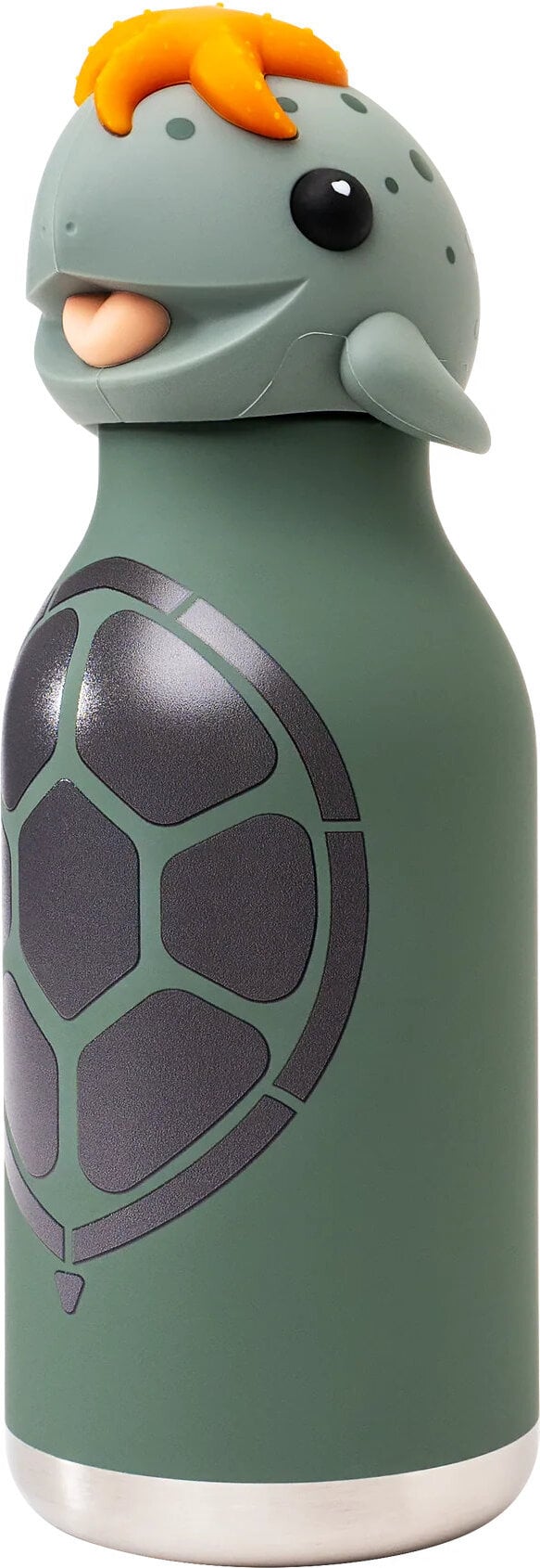 Bestie Animal Turtle Thermosflasche mit Strohhalm 460 ml