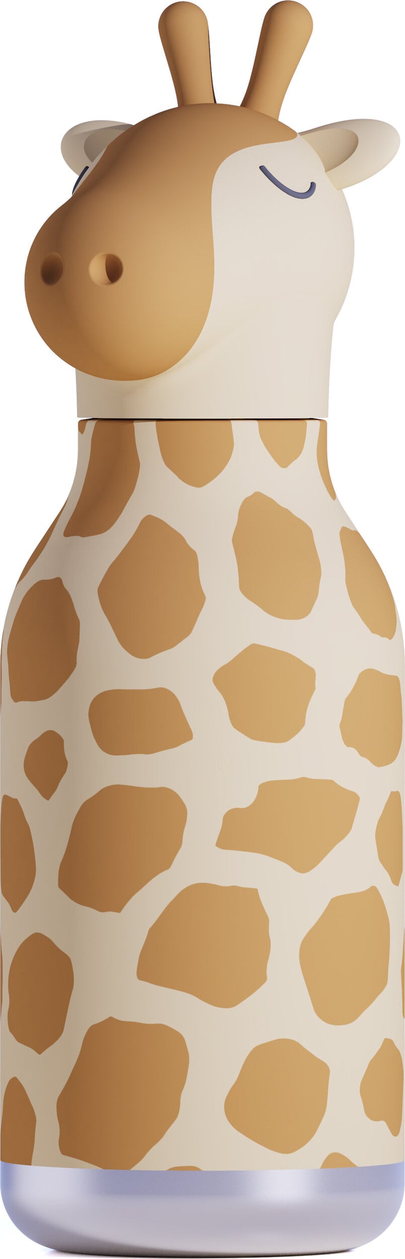 Bestie Bottles Thermoflasche mit Strohhalm Giraffe Spots 460 ml