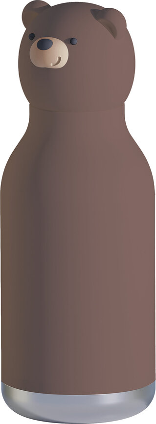 Bestie Brown Bear termoflaske med sugerør 460 ml