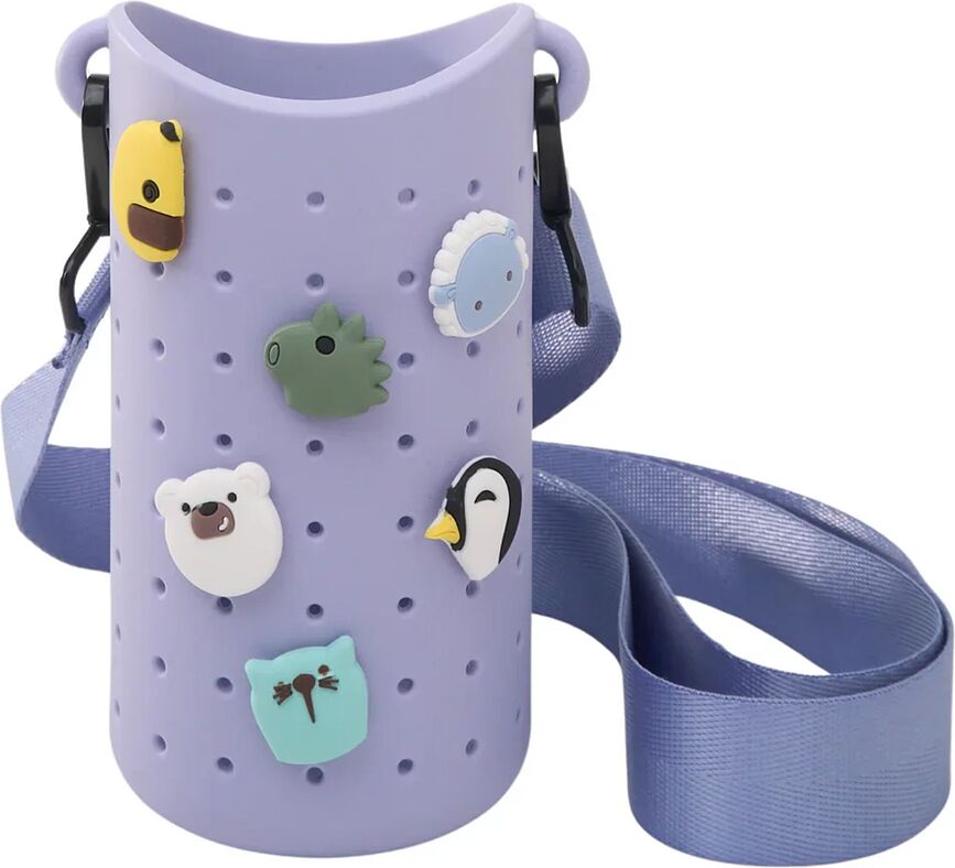 Custodia per bottiglia con tracolla Bestie Sling, blu