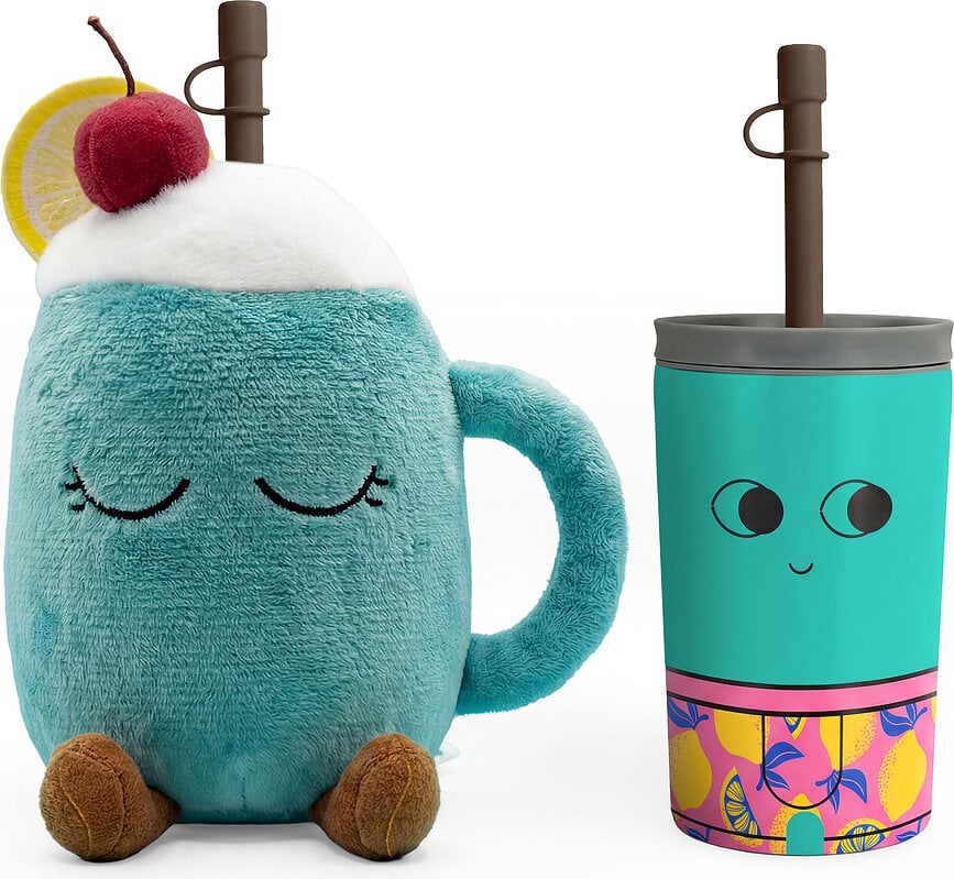 Fuzzie Mimi Thermal Bottle with Plush Case 360 ml