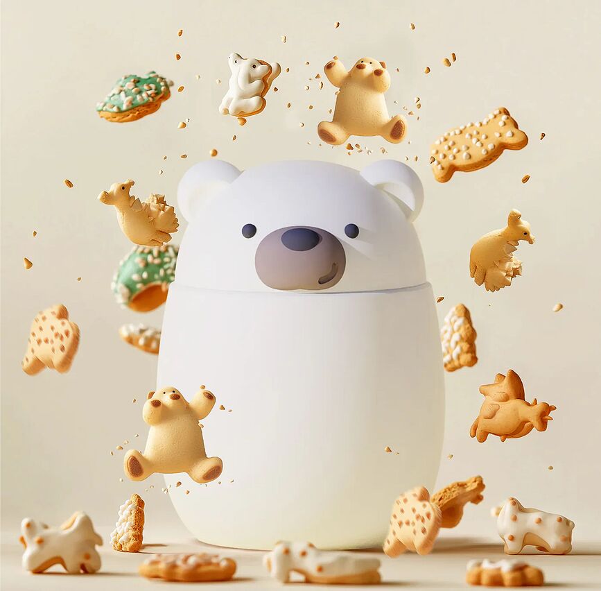 Lunchbox isotherme Bestie Food Bear 600 ml